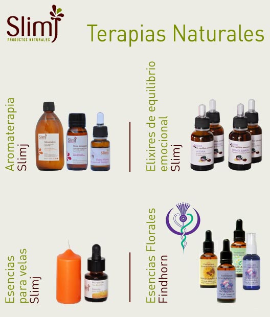 Esencias florales findhorn. Productos Slimj